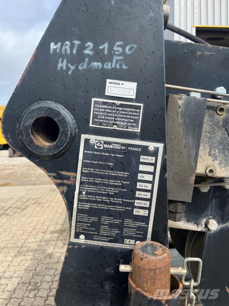 Manitou / Winch 5t Teleskoplæssere