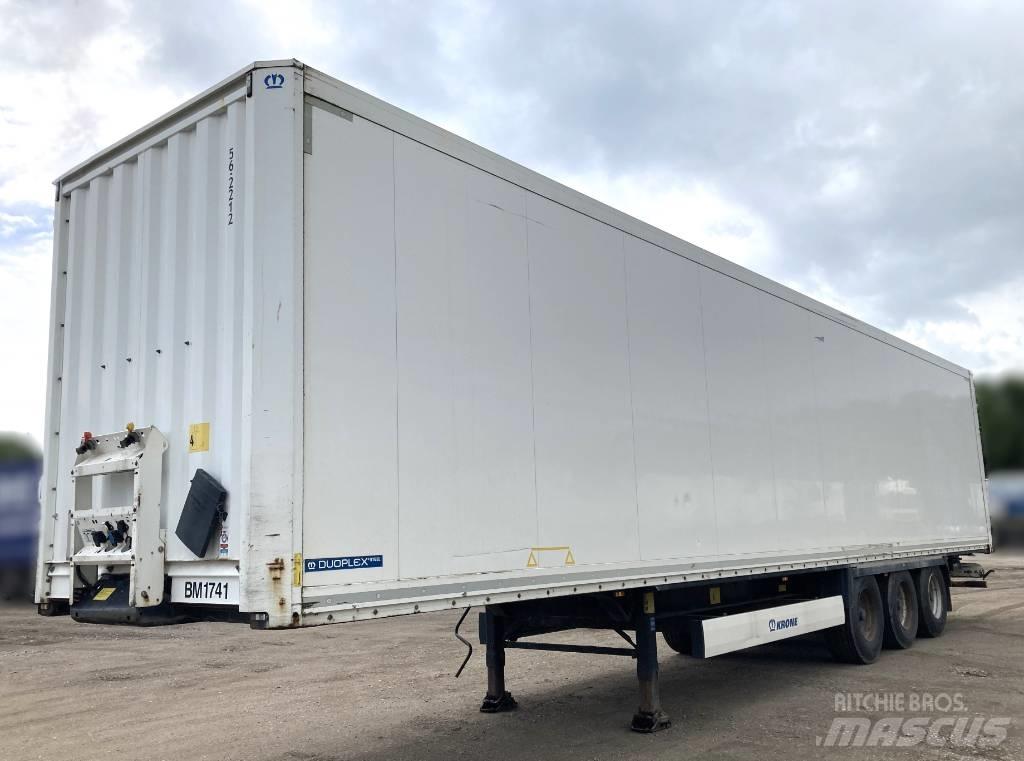Krone Boxtrailer Semi-trailer med fast kasse