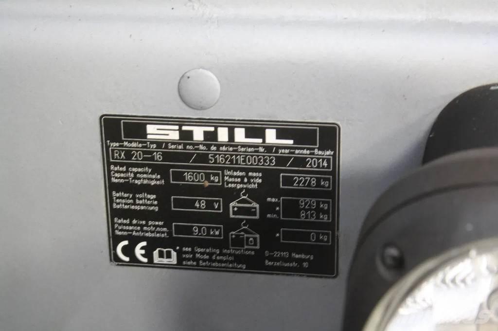 Still RX 20-16 El gaffeltrucks