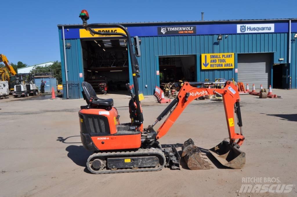 Kubota K 008-5 Minigravemaskiner