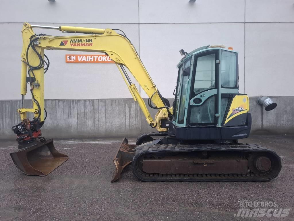 Yanmar SV 100 Midi-gravemaskiner 7t - 12t