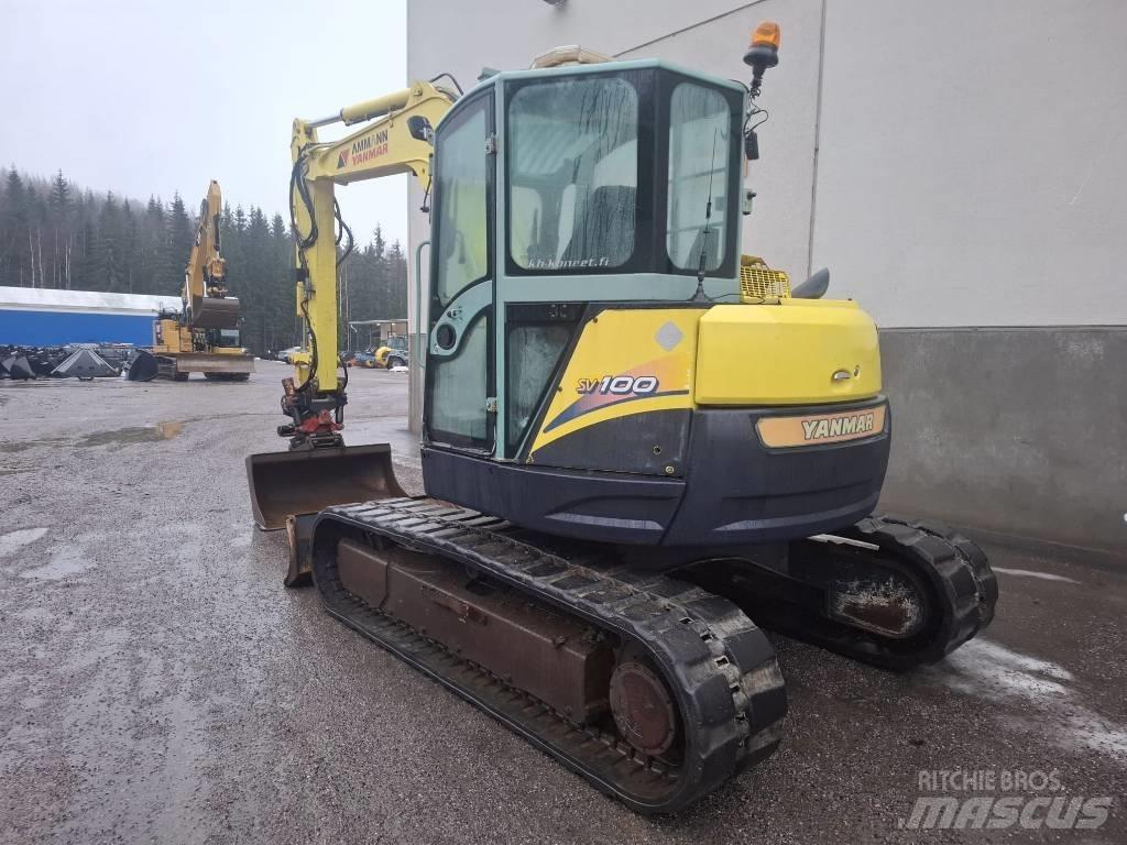 Yanmar SV 100 Midi-gravemaskiner 7t - 12t