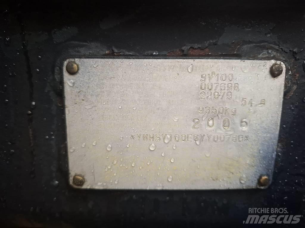 Yanmar SV 100 Midi-gravemaskiner 7t - 12t