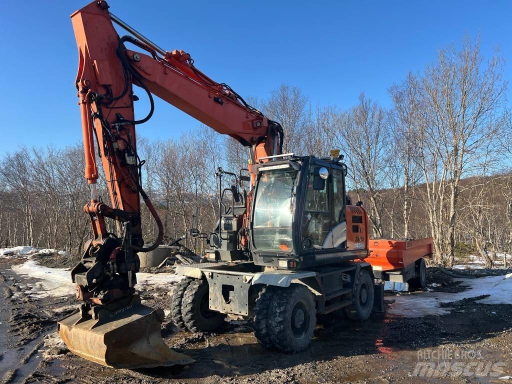 Hitachi ZX145WT-6 Gravemaskiner på hjul