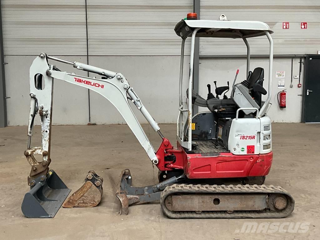 Takeuchi TB 215 R Minigravemaskiner