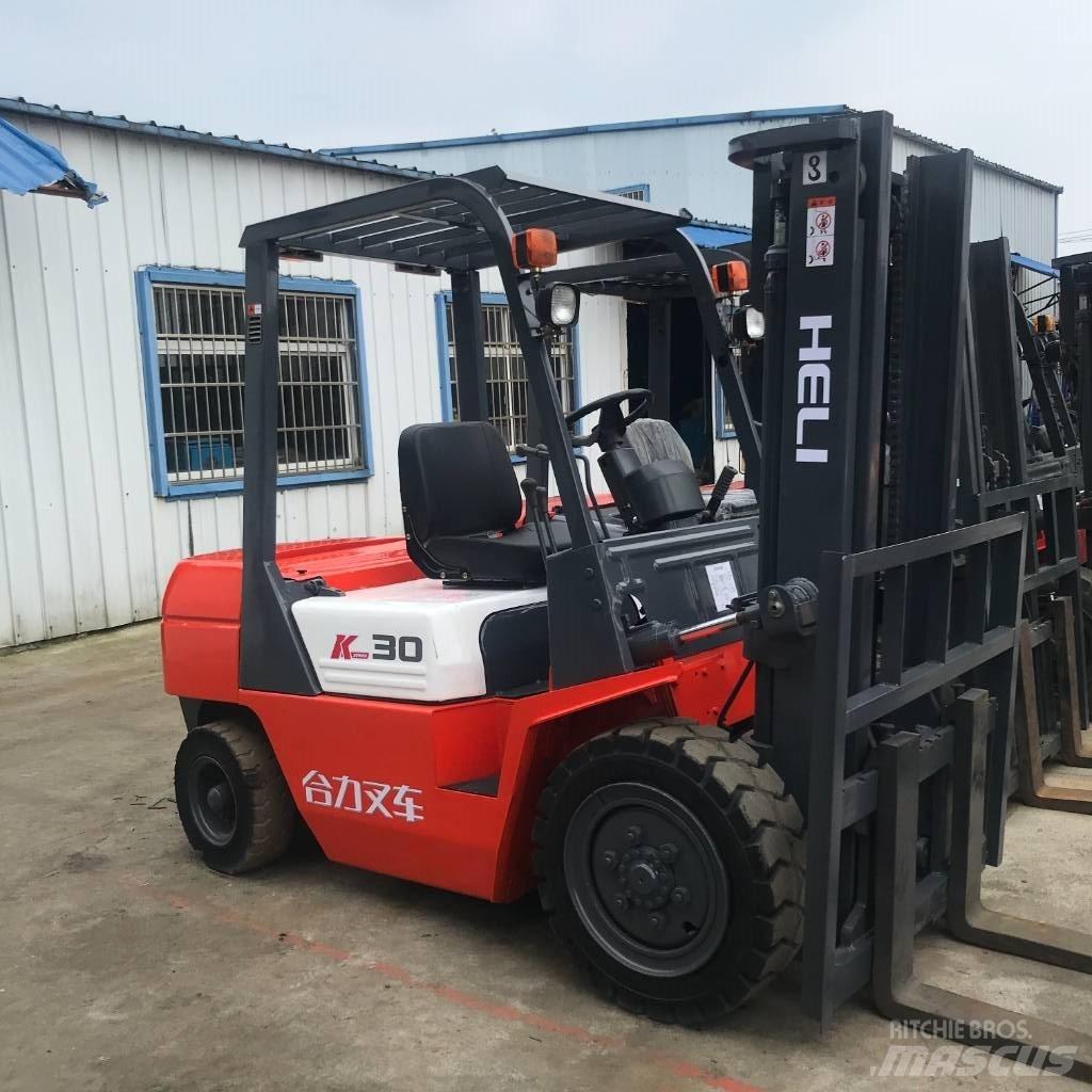 Heli K30 Diesel gaffeltrucks