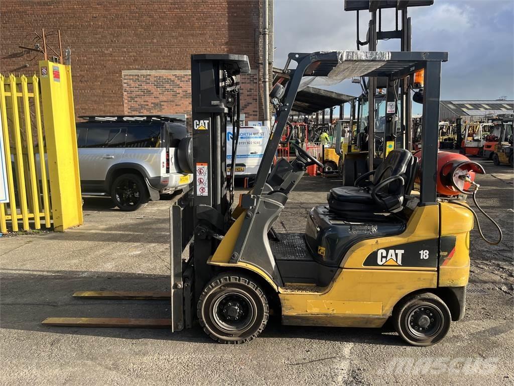 CAT GP18NT LPG gaffeltrucks
