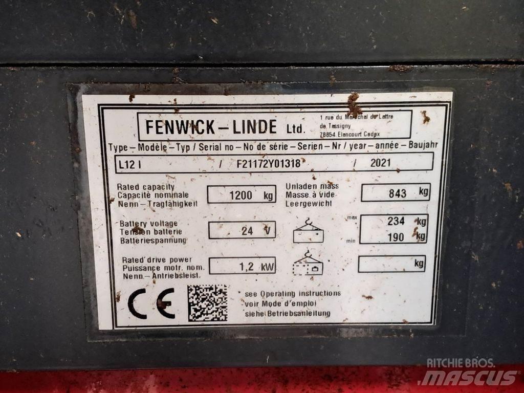 Linde L12I Gaffelstabler med gående fører