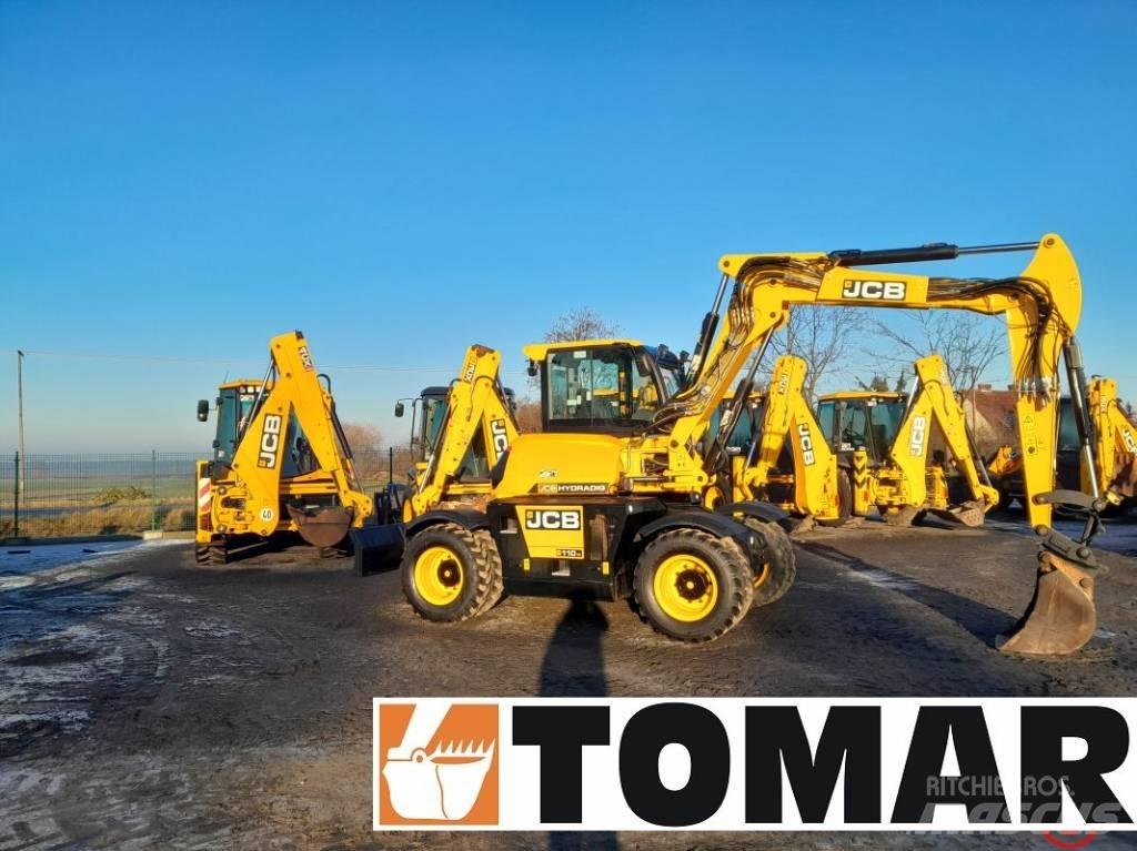 JCB 110 W Hydradig Gravemaskiner på hjul
