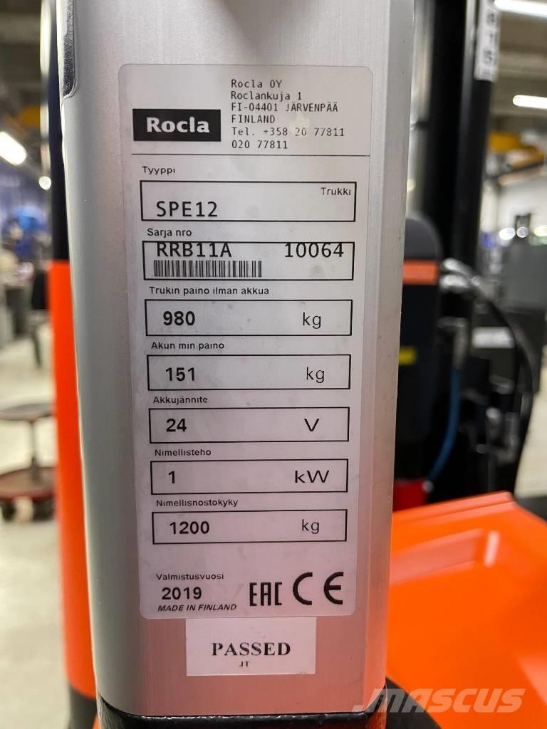 Rocla SPE12 Selvkørende stablere