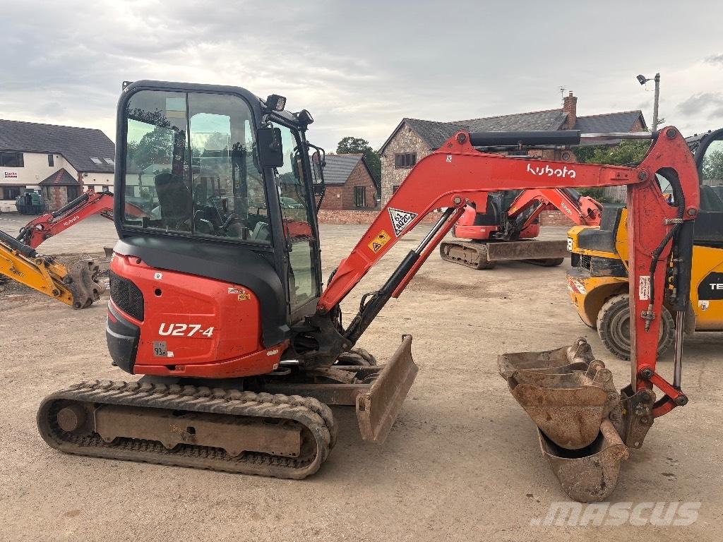 Kubota U 27-4 Minigravemaskiner