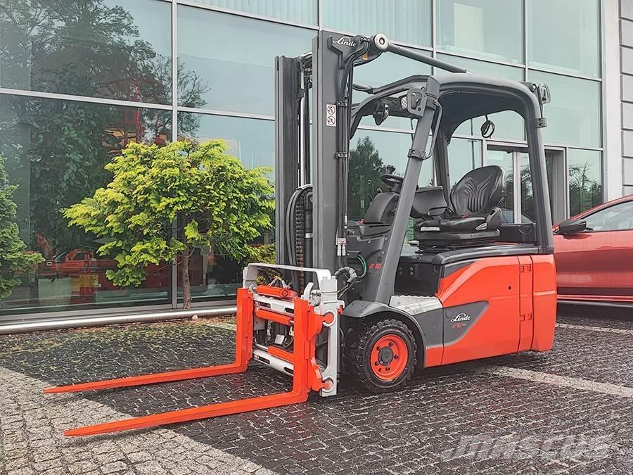 Linde E16-02 El gaffeltrucks