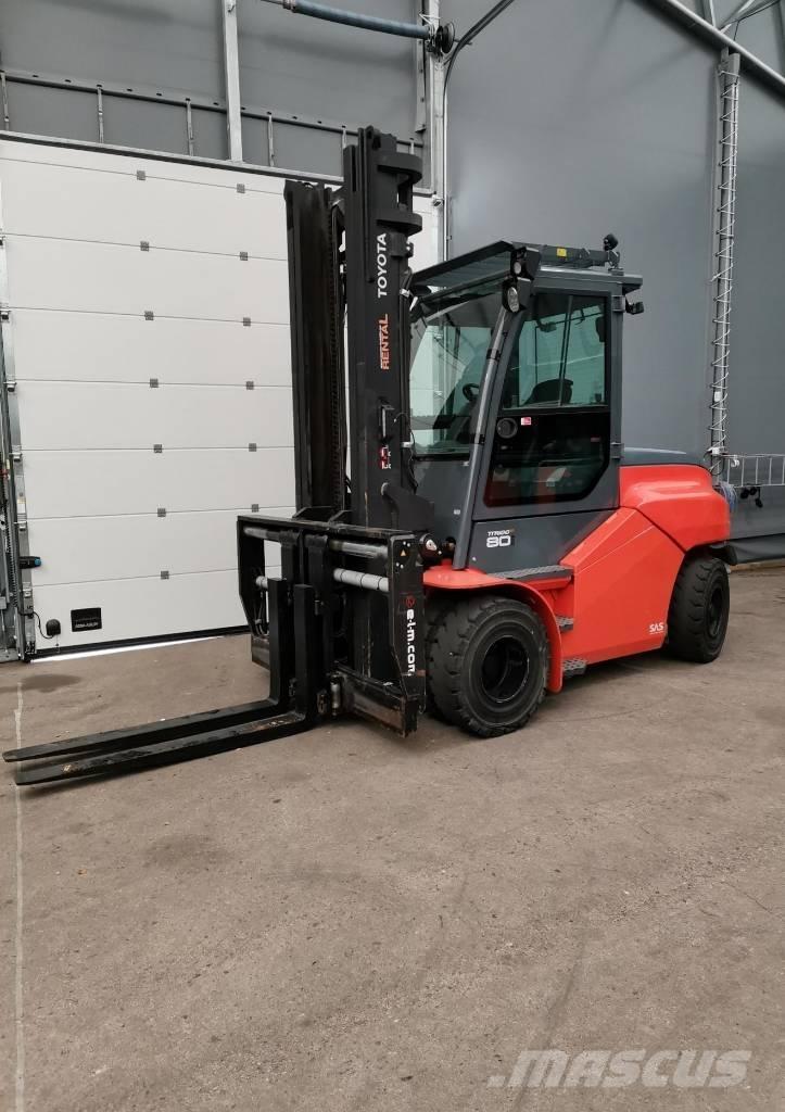 Toyota 9 FBH 80 T El gaffeltrucks