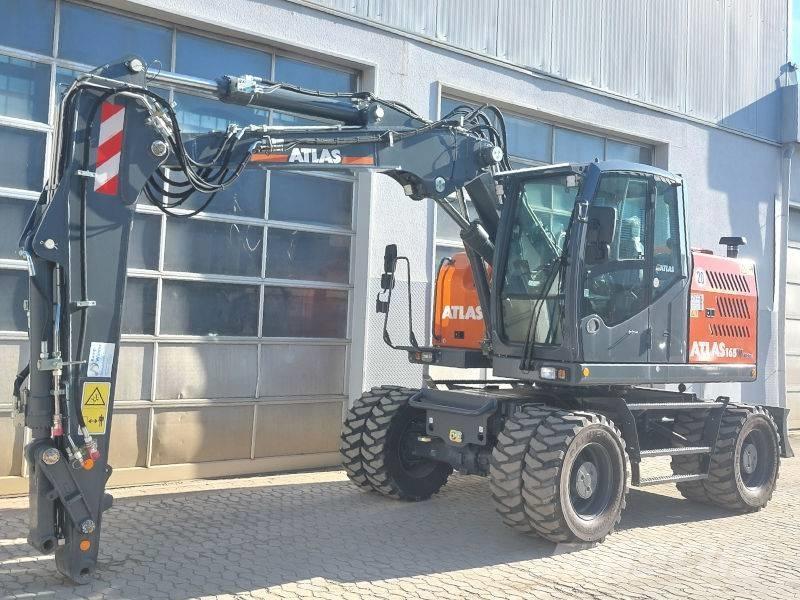 Atlas 165 W Gravemaskiner på hjul