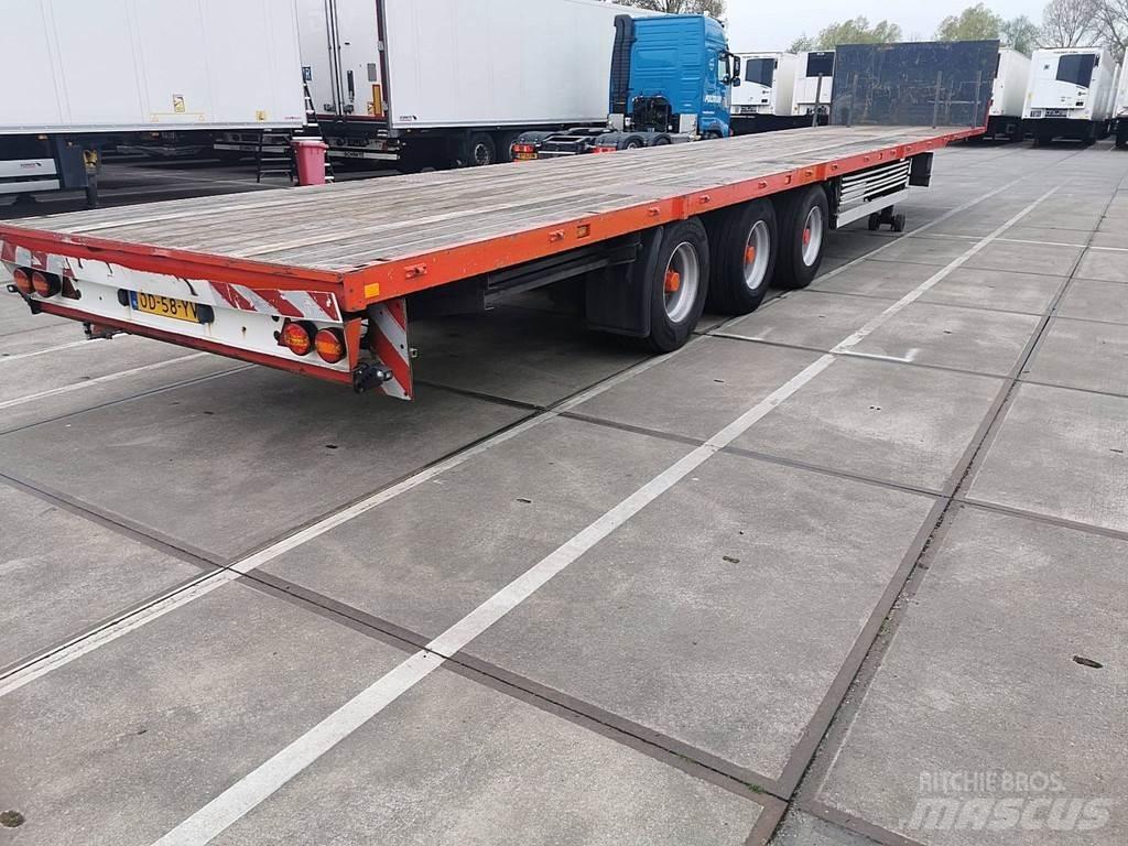 Van Hool O4/DA Semi-trailer med lad/flatbed