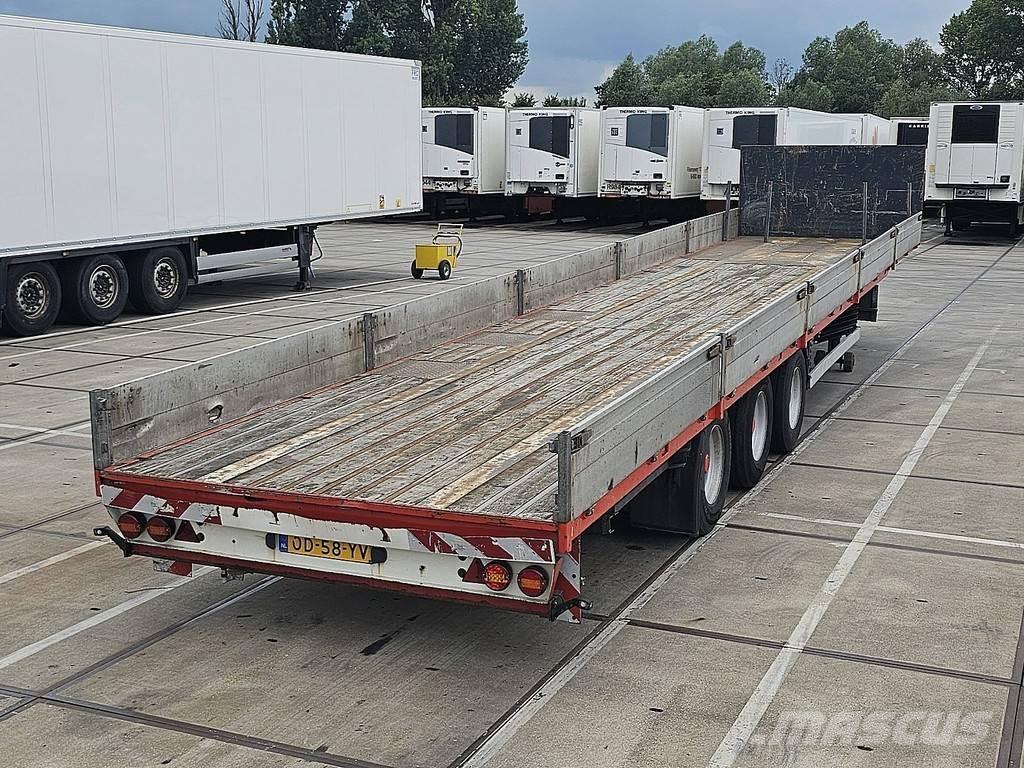 Van Hool O4/DA Semi-trailer med lad/flatbed