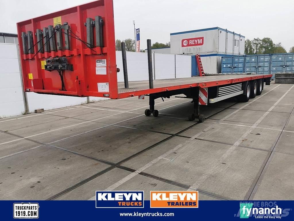 Van Hool O4/DA Semi-trailer med lad/flatbed