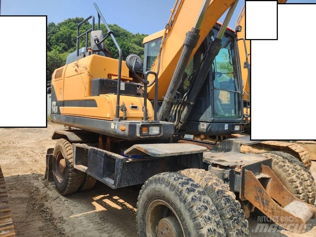 Hyundai HW145 Gravemaskiner på hjul
