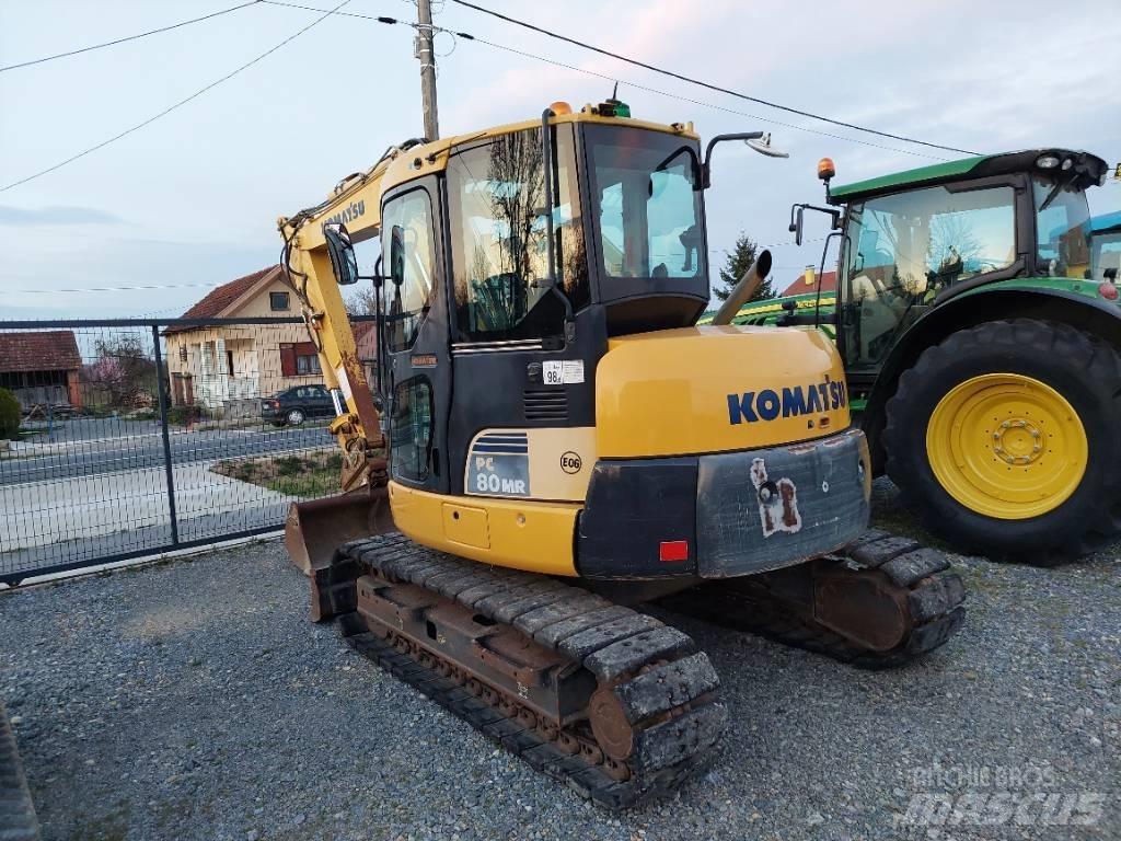 Komatsu PC 80 MR Midi-gravemaskiner 7t - 12t
