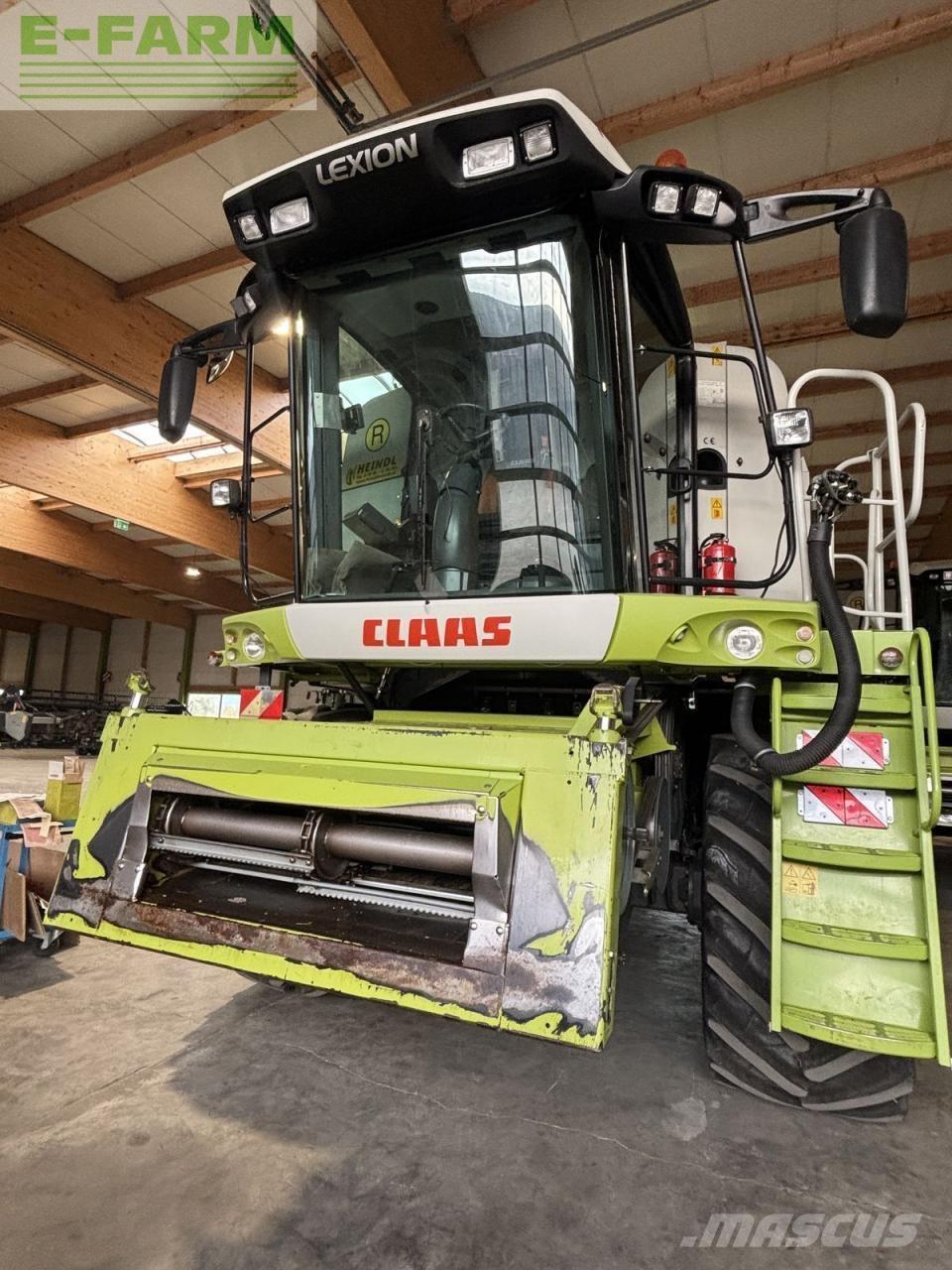 CLAAS lexion 520 Mejetærskere