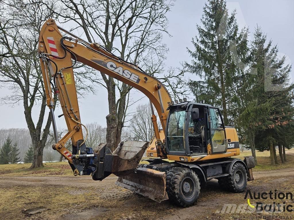 CASE WX 165 Gravemaskiner på hjul