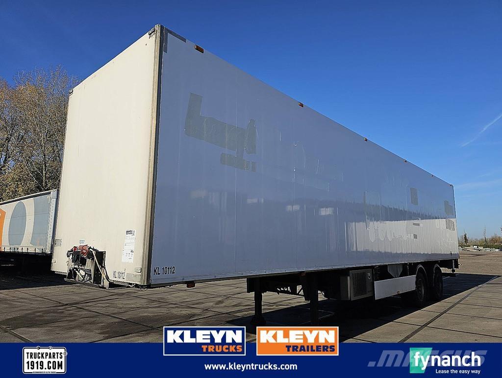 Van Eck U T-2 I Semi-trailer med fast kasse