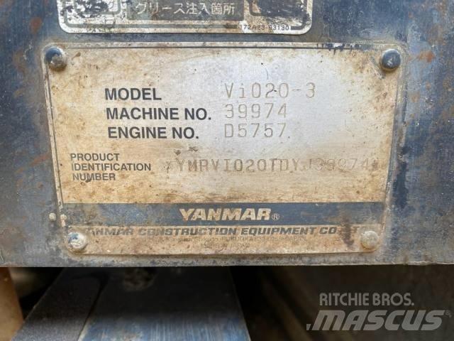 Yanmar VIO20-3 Minigravemaskiner