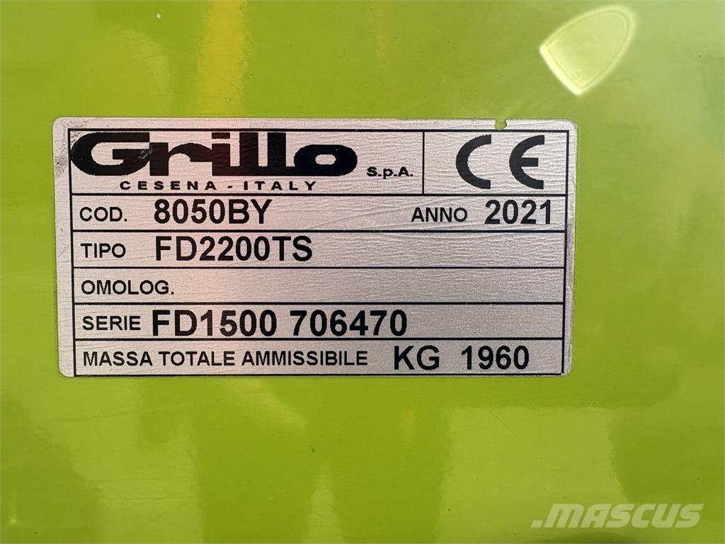 Grillo FD2200TS Traktorklippere