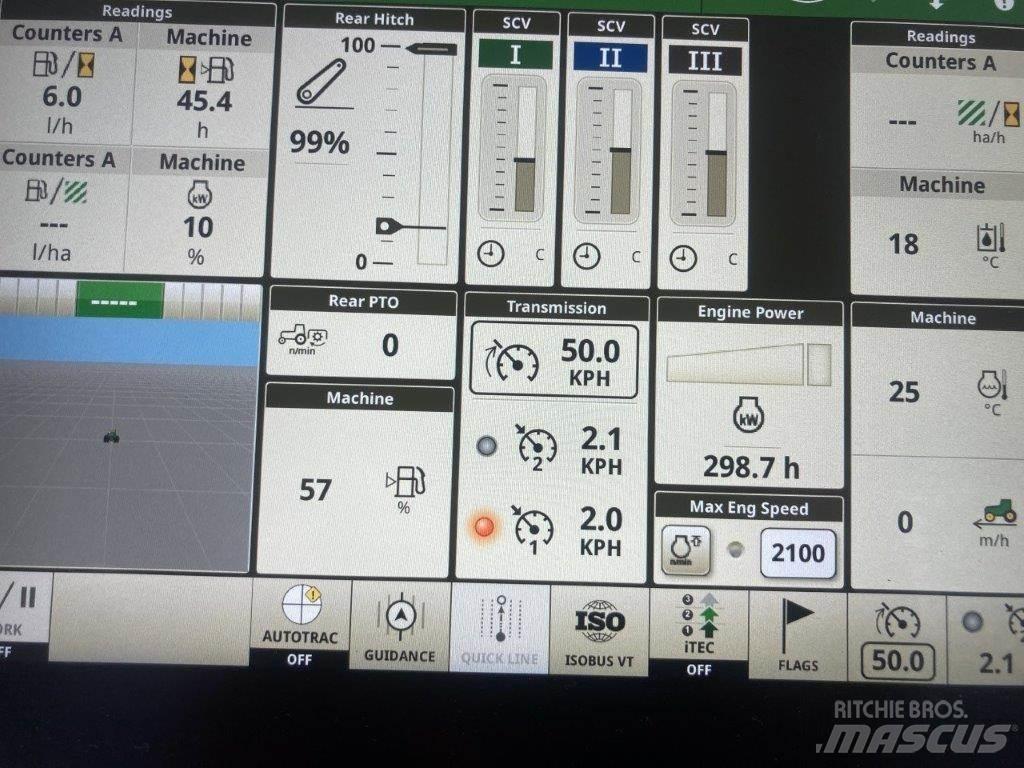 John Deere 6R 185 Traktorer