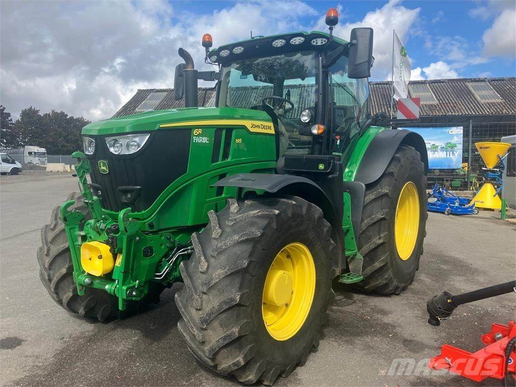 John Deere 6R 195 Traktorer