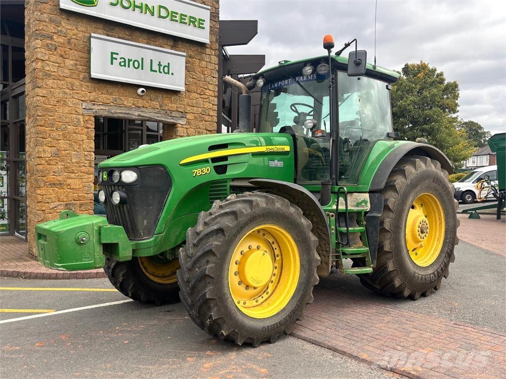 John Deere 7830 Traktorer