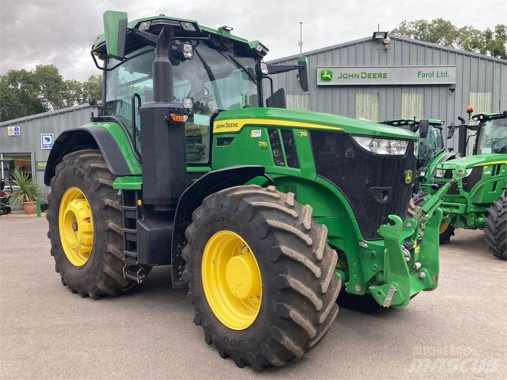 John Deere 7R 270 Traktorer