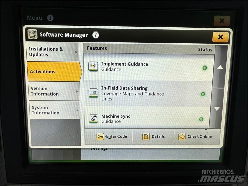 John Deere 8RX 410 Traktorer