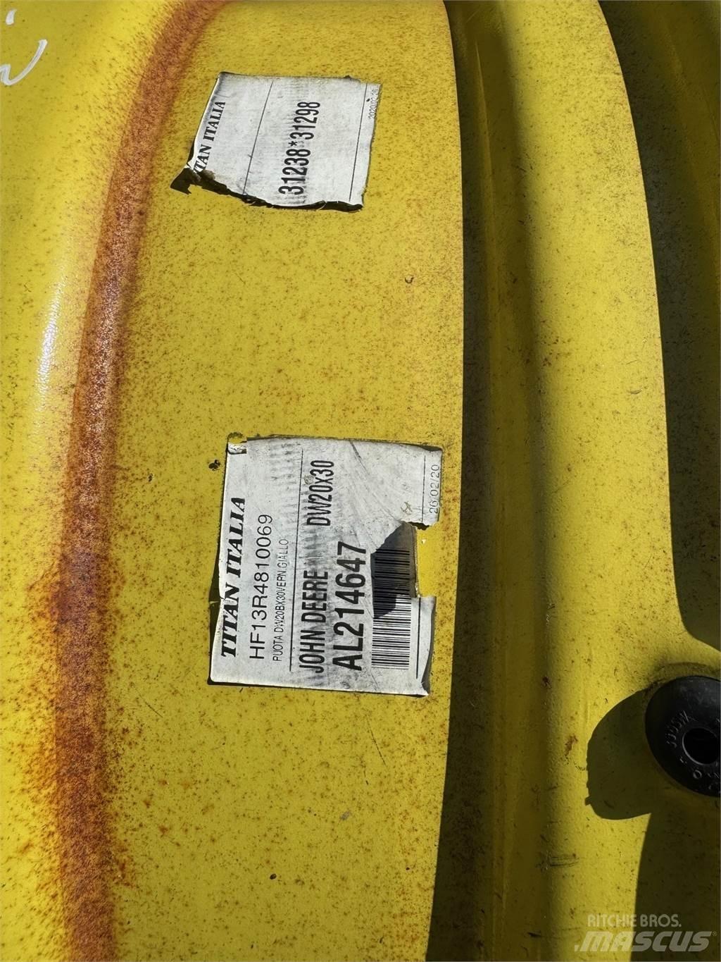 John Deere Example Hjul, Dæk og Fælge
