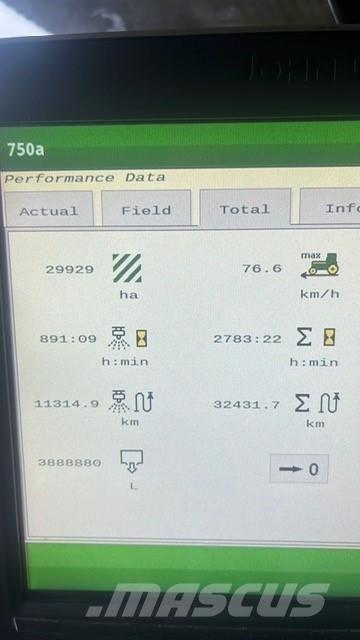 John Deere R952i Selvkørende sprøjter