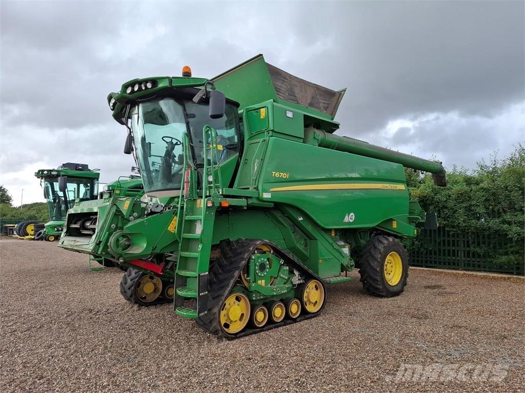 John Deere T670i Mejetærskere