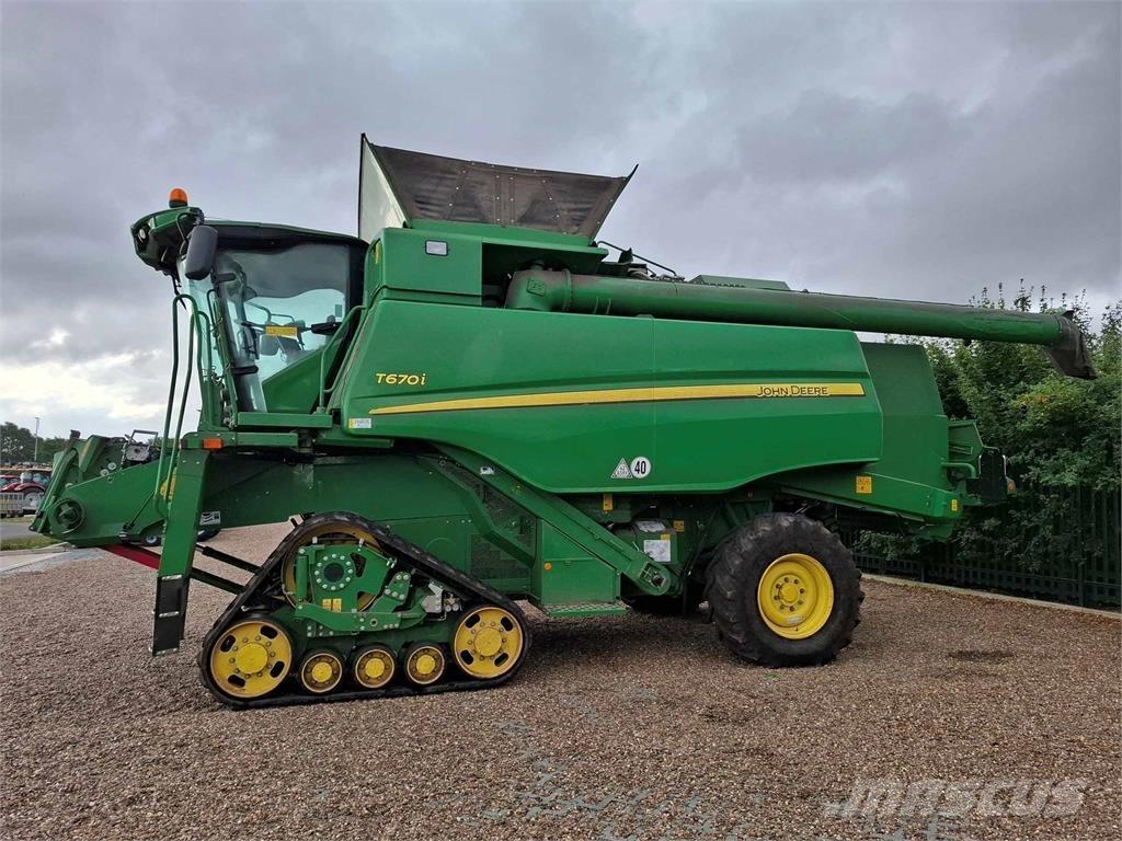 John Deere T670i Mejetærskere