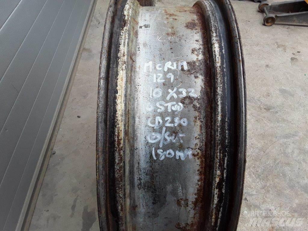 John Deere Used Rim Hjul, Dæk og Fælge