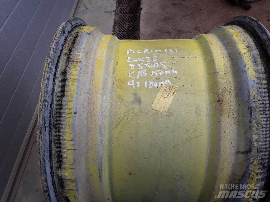 John Deere Used Rim Hjul, Dæk og Fælge