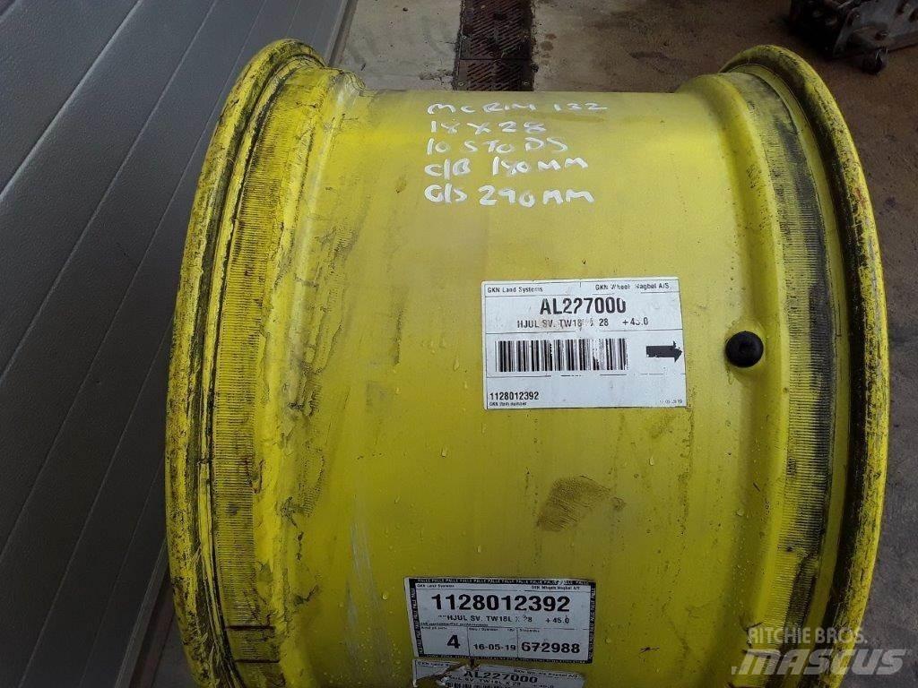 John Deere Used Rim Hjul, Dæk og Fælge