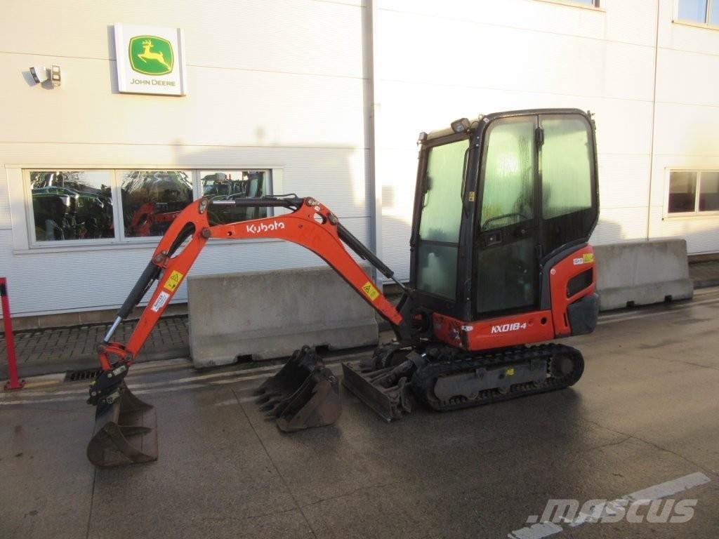 Kubota KX018-4 Gravemaskiner på larvebånd