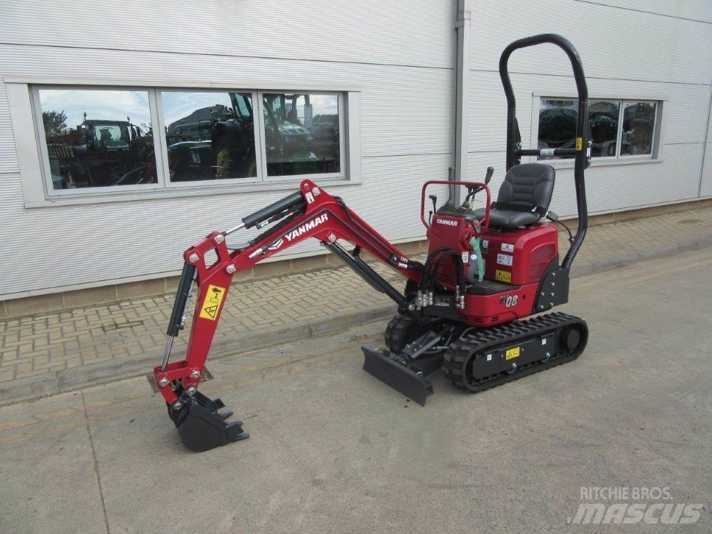 Yanmar SV08 Gravemaskiner på larvebånd
