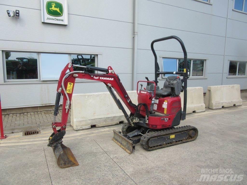 Yanmar VIO12 Gravemaskiner på larvebånd