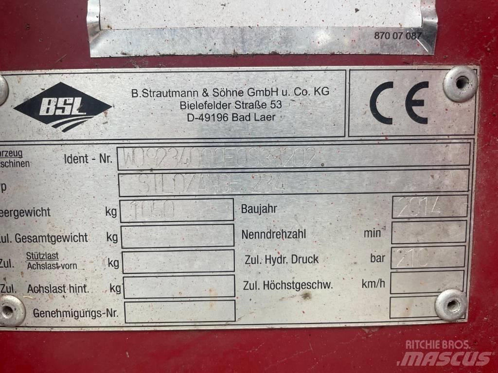 Strautmann 180 cm Fodringsinventar