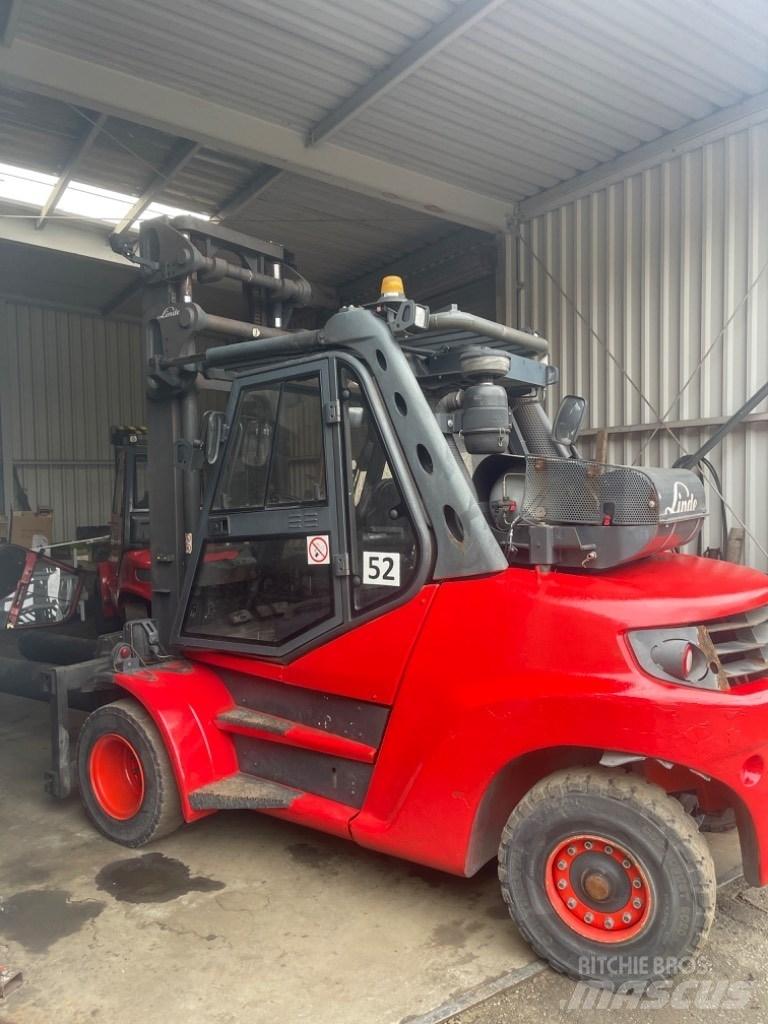 Linde H 80 T 900 LPG gaffeltrucks