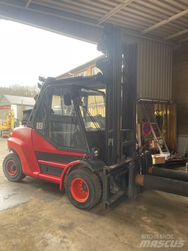 Linde H 80 T 900 LPG gaffeltrucks