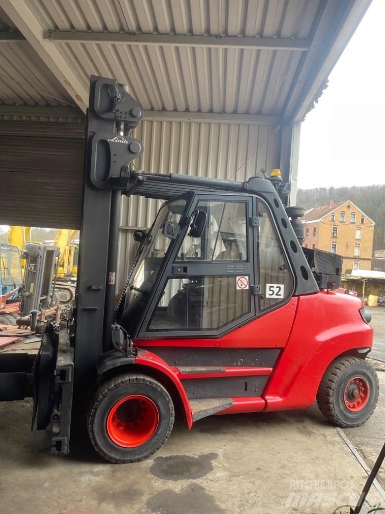 Linde H 80 T 900 LPG gaffeltrucks
