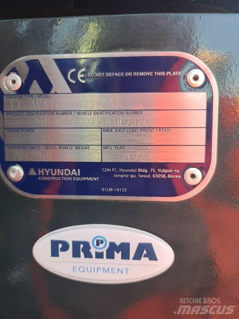 Hyundai HX260AL Gravemaskiner på larvebånd