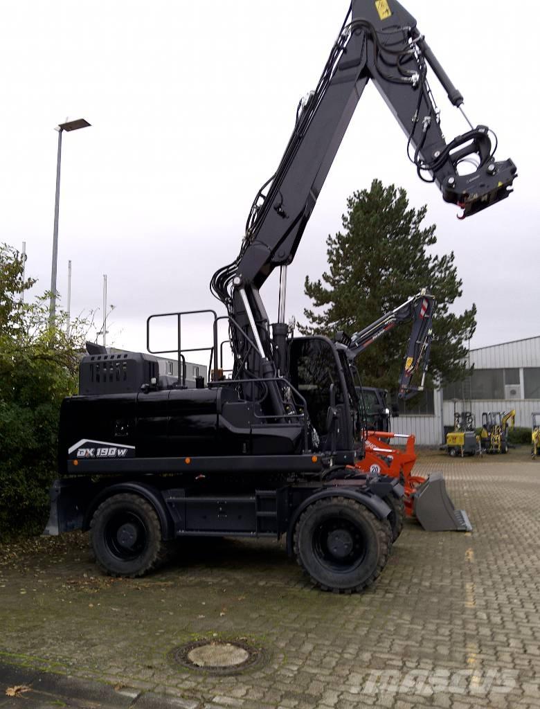 Doosan DX 190W-7 Gravemaskiner på hjul