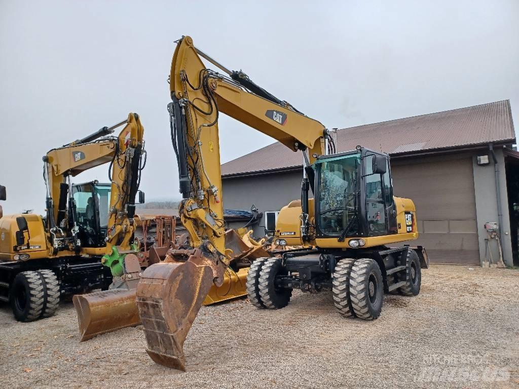 CAT 313 D Gravemaskiner på hjul